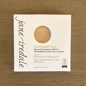 NWT Jane Iredale PurePressed Base Mineral Foundation Refill - Golden Glow